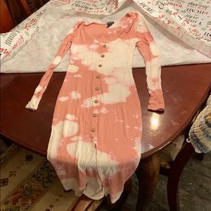 Long sleeve tight dress